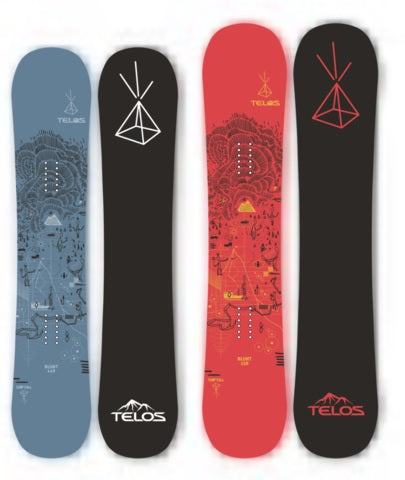 Top 4 Snowboards for Beginners - Telos Snowboards
