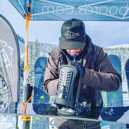 Telos Team Cap Black - Telos Snowboards