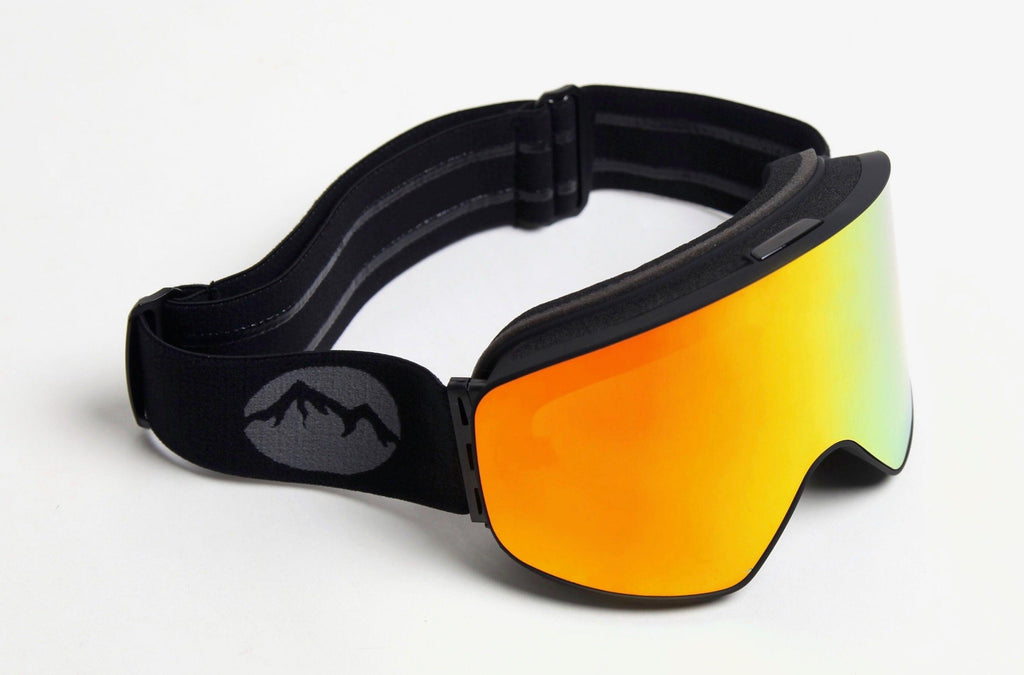 Telos Polarized Team Goggles with Extra Yellow Lens, Bag and Hard Case - Telos Snowboards