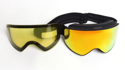 goggles yellow Telos Polarized Team Goggles with Extra Yellow Lens, Bag and Hard Case – Telos Snowboards