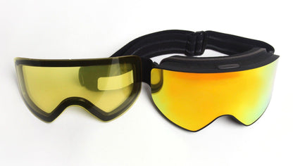 Telos Polarized Team Goggles with Extra Yellow Lens, Bag and Hard Case - Telos Snowboards
