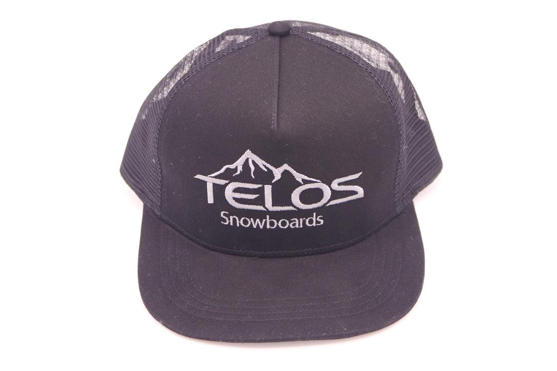 Telos Team Trucker Hat Black - Telos Snowboards