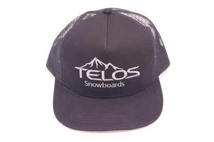 Telos Team Trucker Hat Black - Telos Snowboards