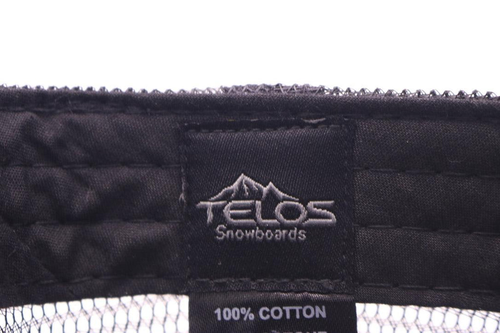 Telos Team Trucker Hat Black - Telos Snowboards