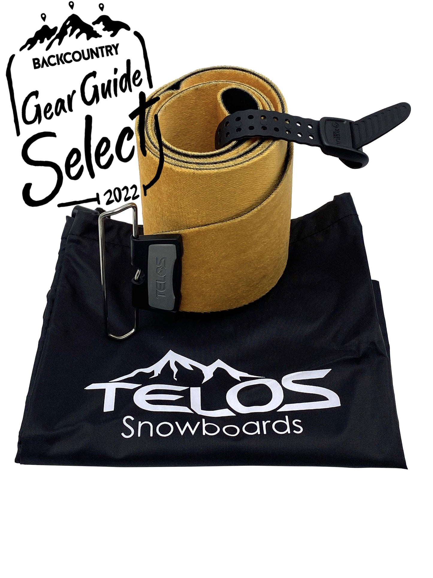 Telos Custom Fit Alpinist 100% Mohair Splitboard Skins by Kohla - Telos Snowboards